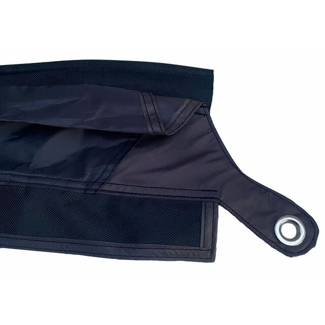 Fahrzeugadapter Keder 4 mm dunkelgrau