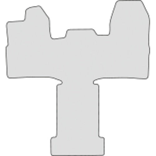 Fahrzeugmatten Nadelfilz für Ford Transit ab 2014