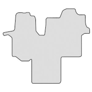 Fahrzeugmatten VW Crafter/MAN TGE 06/2017