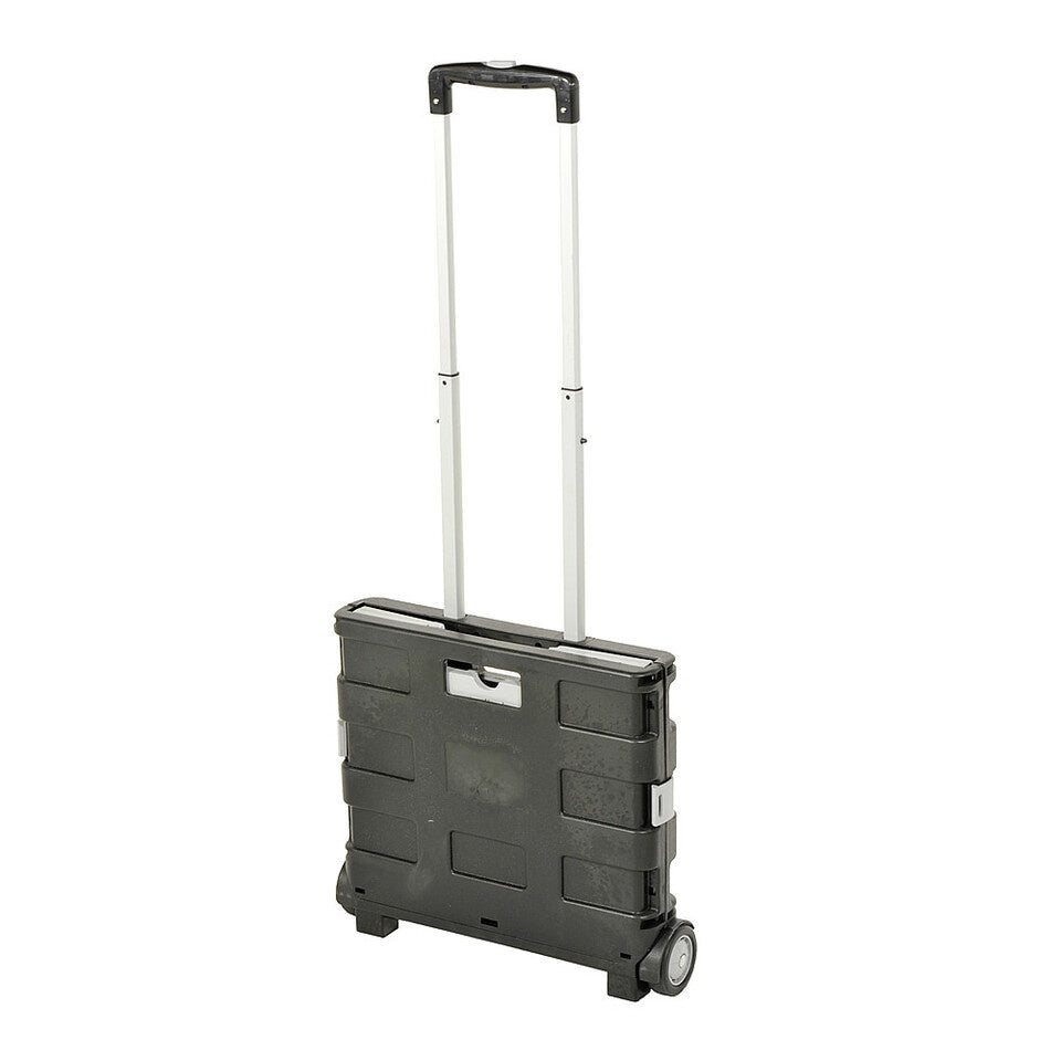 Faltbox Trolley grau 40 x 41 x 7 cm – leicht & belastbar