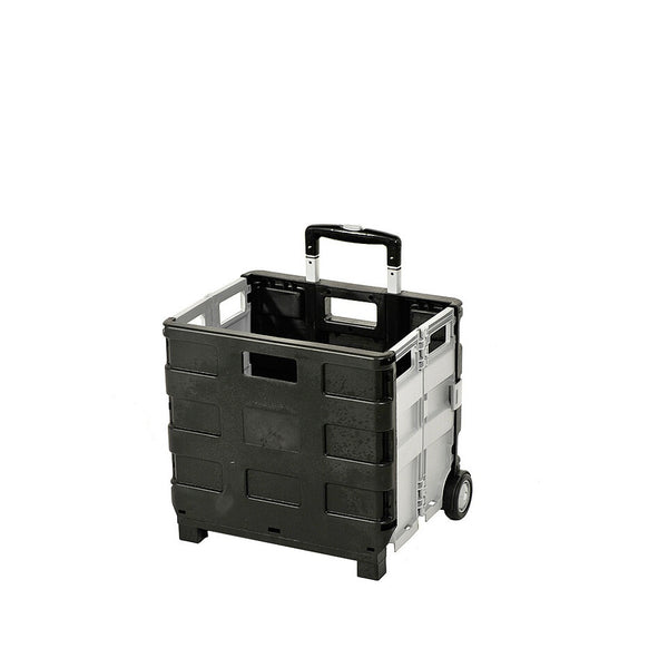 Faltbox Trolley grau 40 x 41 x 7 cm – leicht & belastbar - 2