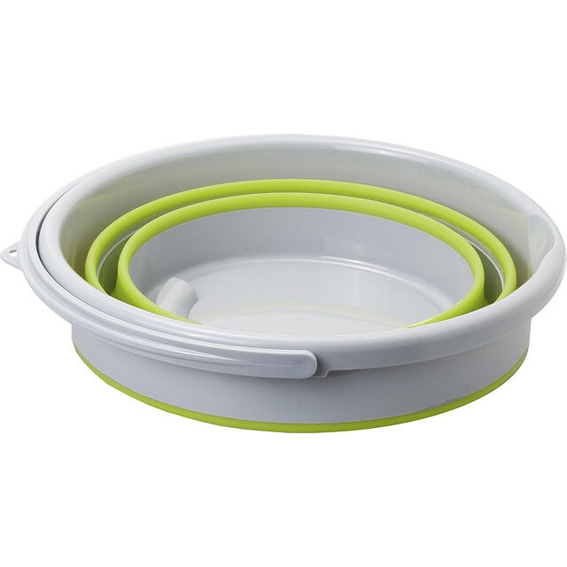 Falteeimer BRUNNER grün/grau - 10 l faltbar