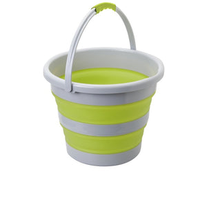 Falteeimer BRUNNER grün/grau - 10 l faltbar - 4