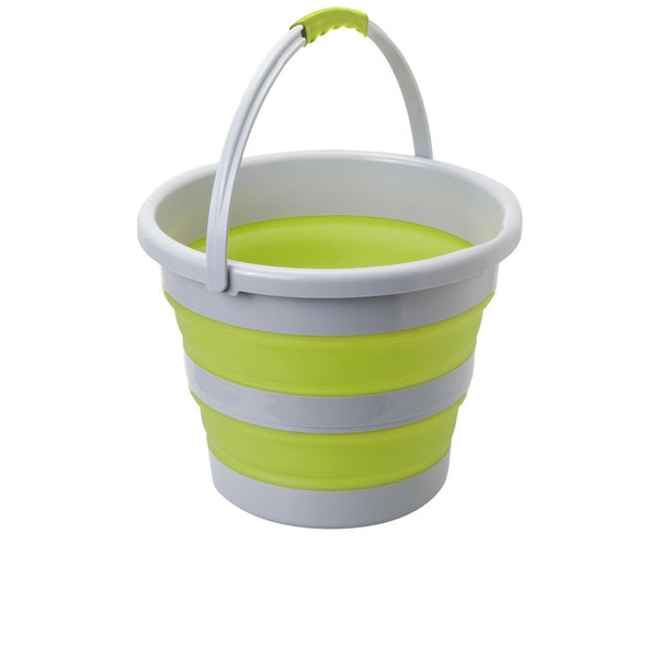 Falteeimer BRUNNER grün/grau - 10 l faltbar - 4