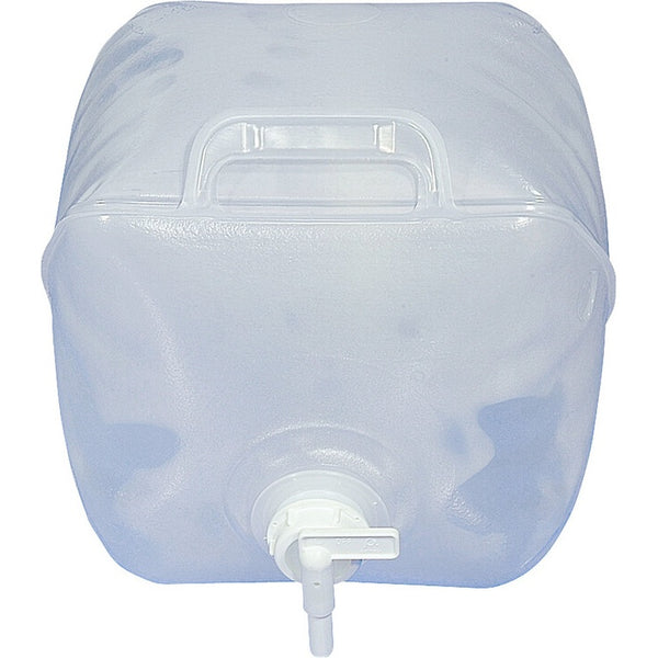 Faltkanister 10 l mit Auslaufhahn - Transparent - 2