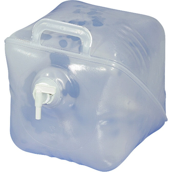 Faltkanister 20 l mit Auslaufhahn - Transparent