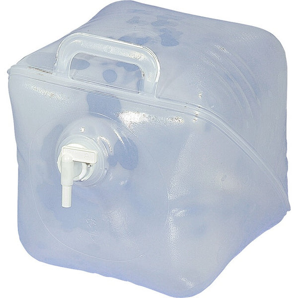 Faltkanister 20 l mit Auslaufhahn - Transparent - 2