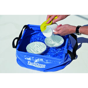 Faltschüssel Yachticon 15 l blau – ideal für Outdoor - 3