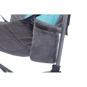 Faltstuhl uquip ROCKY 2.0 petrol/grau - bequem & stabil - 7