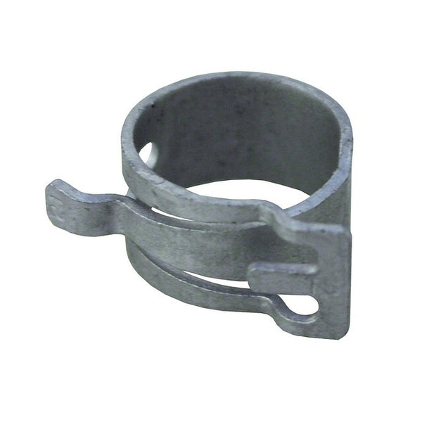 Federbandschelle grau 15 mm - LILIE WeißGELB®