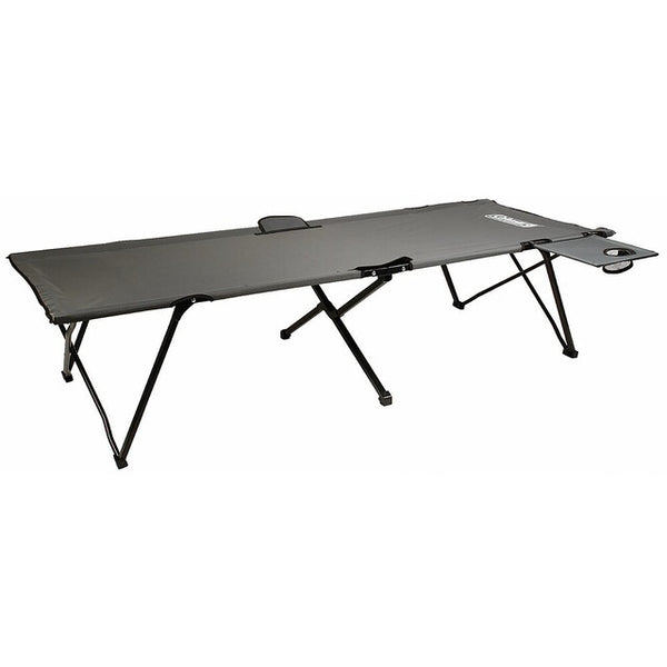 Feldbett Coleman Packaway grau mit Tisch