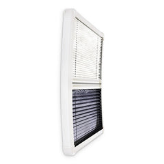 Fensterrollo DOMETIC CarPlissee FL cremeweiß 233x352 mm