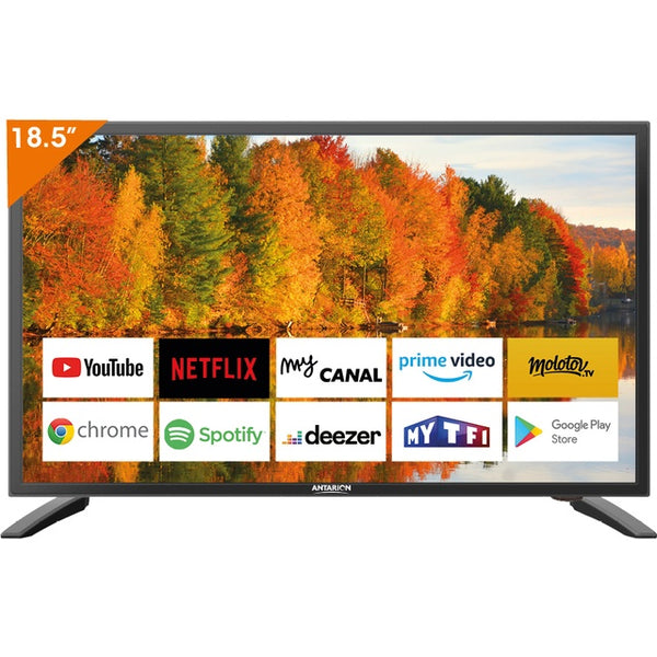 Fernseher ANTARION 19 Zoll Smart TV - Schwarz