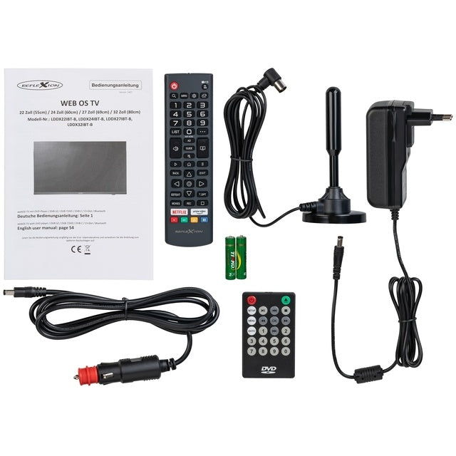 Fernseher Reflexion 24 Zoll Smart TV mit DVD