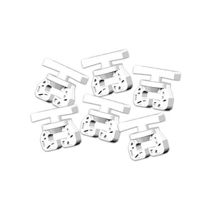 Feststeller T-Schiene 6 Stück - Gardinengleiter