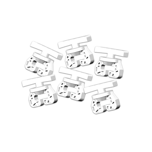 Feststeller T-Schiene 6 Stück - Gardinengleiter