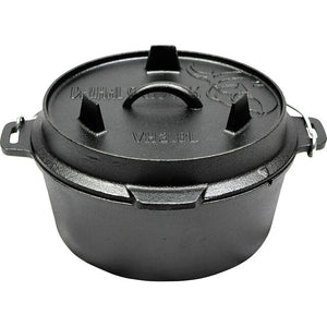 Feuertopf Dutch Oven 3,8 l von VALHAL OUTDOOR - 2
