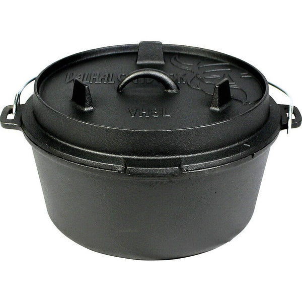 Feuertopf Dutch Oven VALHAL 8 l, Gusseisen