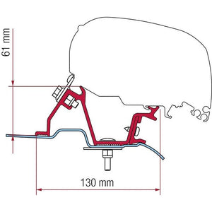 FIAMMA Adapterkit 3-tlg. für F35 S/F65 L Sprinter/Crafter