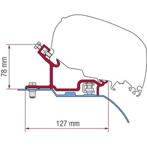 FIAMMA Adapterkit F65 S/L 3-tlg. für Ducato/Jumper