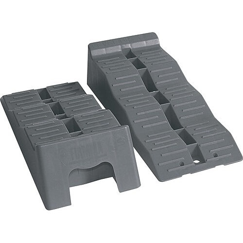 FIAMMA Auffahrkeil Level Up grau 2er inkl. Tasche