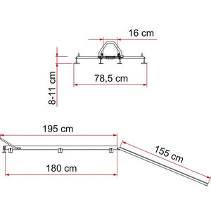 Fiamma Carry Moto Pro - Rollerträger Heckgarage 200 kg