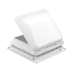 FIAMMA Dachhaube Vent 28F LED-Frame 28x28 cm weiß