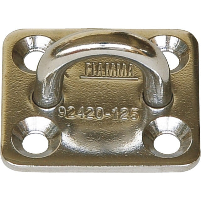 FIAMMA Edelstahl Befestigungsösen Square Plates 4er-Set