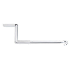FIAMMA Handkurbel Short 51 cm – Aluminium grau