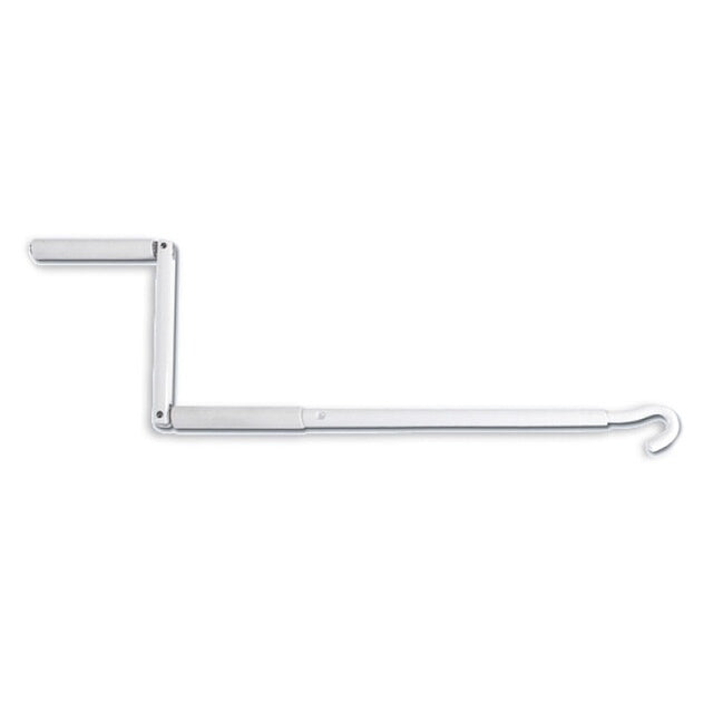 FIAMMA Handkurbel Short 51 cm – Aluminium grau