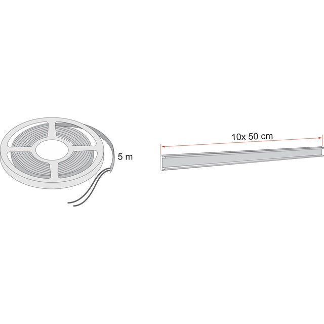 FIAMMA LED-Strip für Rafter 4.000K (F80)