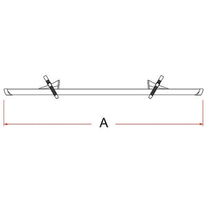 Fiamma Rail Premium S – Fatbike-Schiene 128 cm - 2