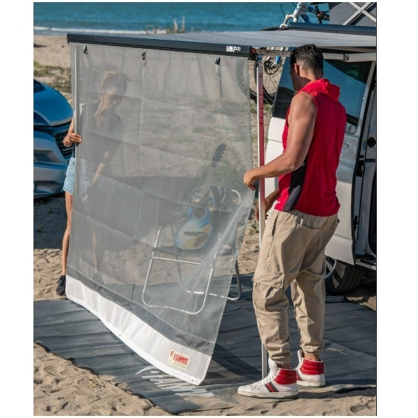FIAMMA Vorderwand Sun View XL grau PVC Höhe 190 cm 100 bis 513 cm - 2