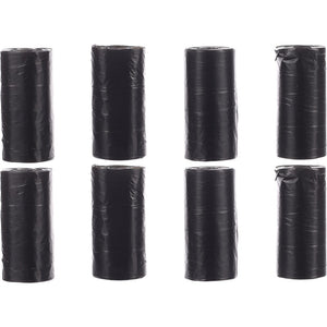 Flamingo Hundekotbeutel Nachfüllpack 8x15 schwarz