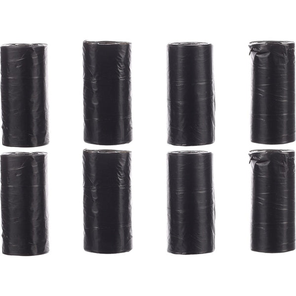 Flamingo Hundekotbeutel Nachfüllpack 8x15 schwarz
