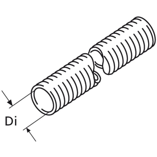 Flex-Rohr Webasto Ø80 mm – schwarz