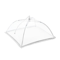 Fliegenhaube weiß 35 cm – faltbar & luftdurchlässig