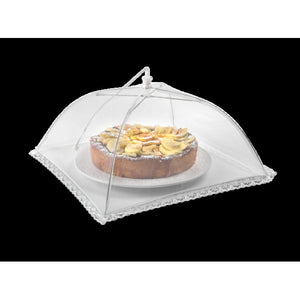 Fliegenhaube weiß 35 cm – faltbar & luftdurchlässig - 2