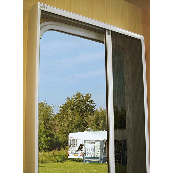 Fliegenschutztür HORREX 175×65 cm – hellgrau
