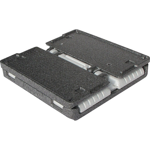 Flip-Box Isolierbox 23l - Weiß / Schwarz