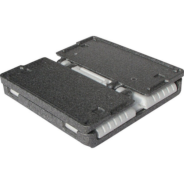 Flip-Box Isolierbox 23l - Weiß / Schwarz