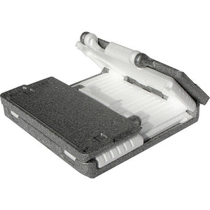 Flip-Box Isolierbox 23l - Weiß / Schwarz - 3