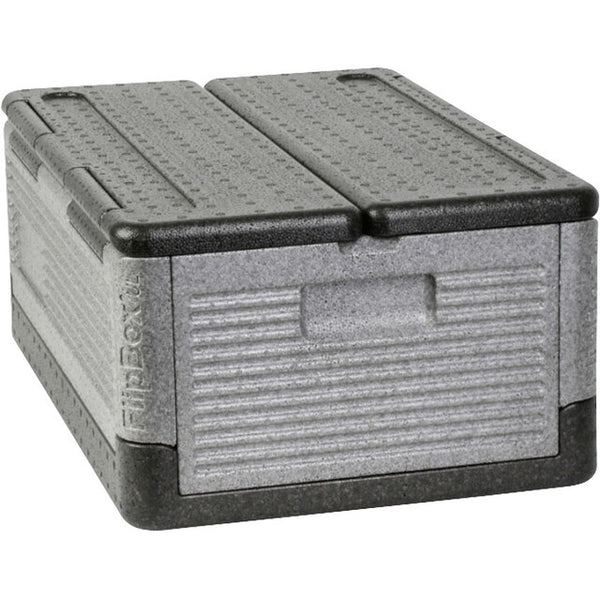 Flip-Box Isolierbox 39 l grau / schwarz
