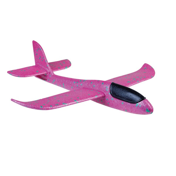 Flugzeug zum Gleiten - Foam Glider in Pink & Grün - 2