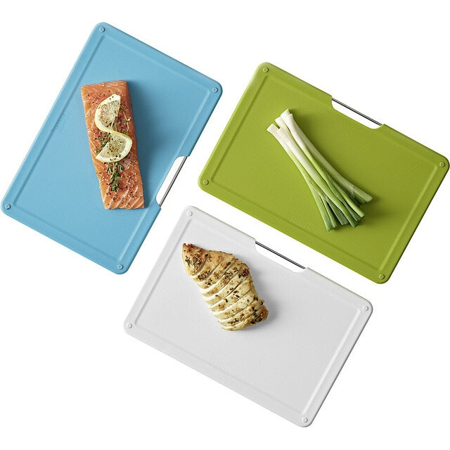 Folio Slim Regaleinhänge-Schneidebrett 3-tlg.