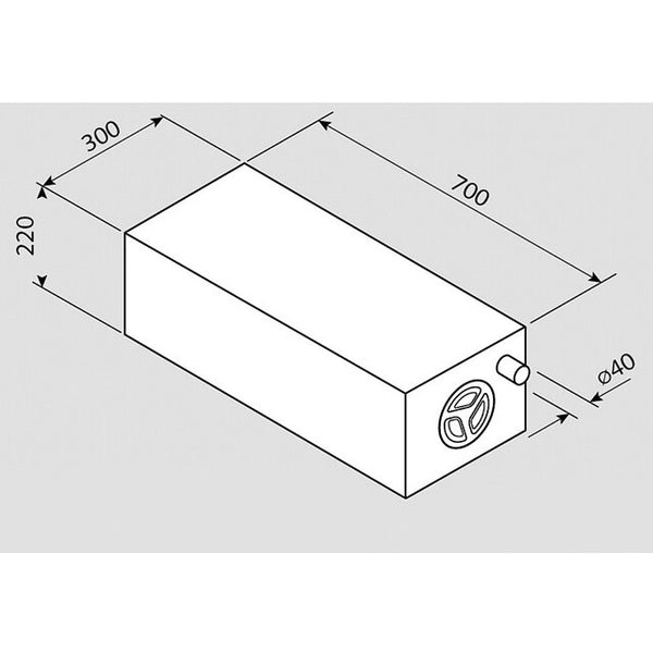 Frischwassertank 43 l von FUSION – praktisch & lagerfähig - 2