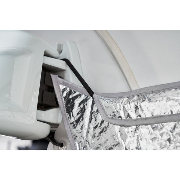 Frontscheibenisolierung 267x130 cm Alu/Silber