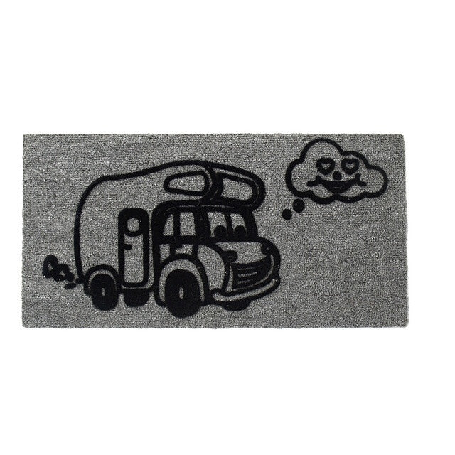 Fußabstreifer Arisol grau 60x40 cm – strapazierfähig