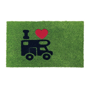 Fußmatte ARISOL Green Flock für Camper 60x40 cm