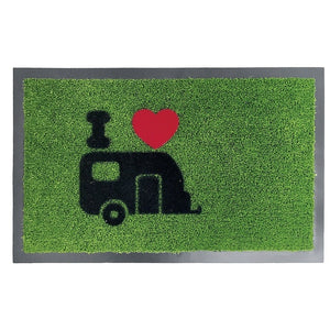 Fußmatte ARISOL Grün 60x40 cm für Caravan